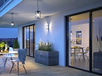 4 x venezia buiten wandlamp zwart - afbeelding 6 van  7