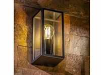 4 x venezia buiten wandlamp zwart - afbeelding 2 van  6