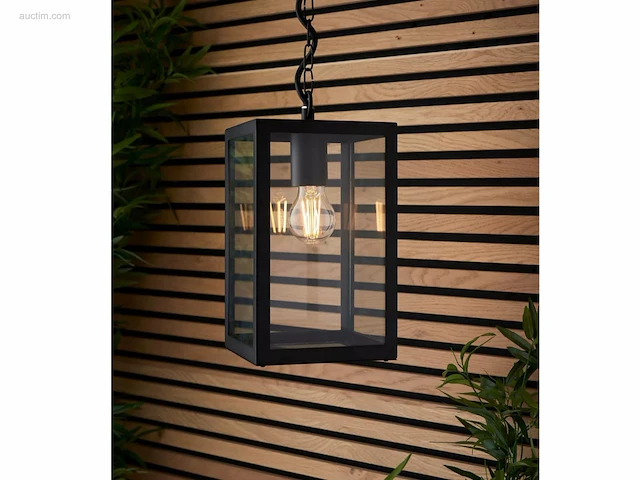 4 x venezia buiten wandlamp zwart - afbeelding 1 van  6