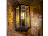 4 x venezia buiten wandlamp zwart - afbeelding 3 van  6