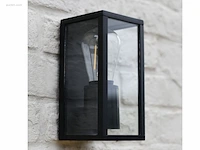 4 x venezia buiten wandlamp zwart - afbeelding 5 van  8