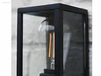 4 x venezia buiten wandlamp zwart - afbeelding 6 van  8