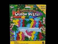 4 x waskrijt puzzel - afbeelding 3 van  3