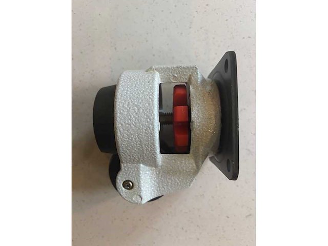 4 x zware zwenkwielen /egaliseerwielen (4x) - afbeelding 1 van  4