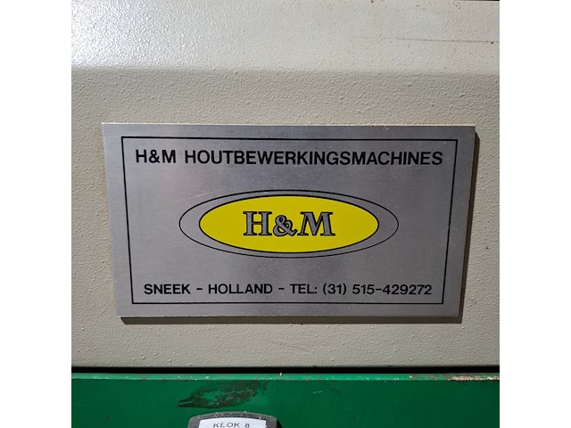 4-zijdige schaafmachine weinig, profimat 23e, bouwjaar 1991 - afbeelding 7 van  44