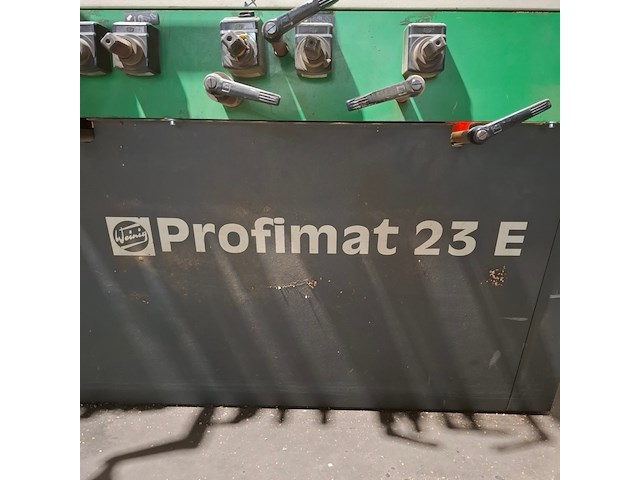 4-zijdige schaafmachine weinig, profimat 23e, bouwjaar 1991 - afbeelding 27 van  44