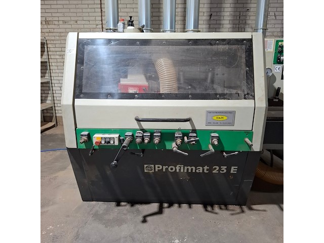 4-zijdige schaafmachine weinig, profimat 23e, bouwjaar 1991 - afbeelding 40 van  44