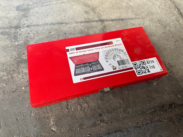 40-delige inbus torx en veeltand set, hbm - afbeelding 2 van  4