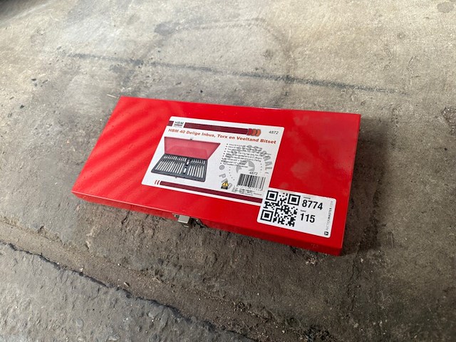 40-delige inbus torx en veeltand set, hbm - afbeelding 3 van  4