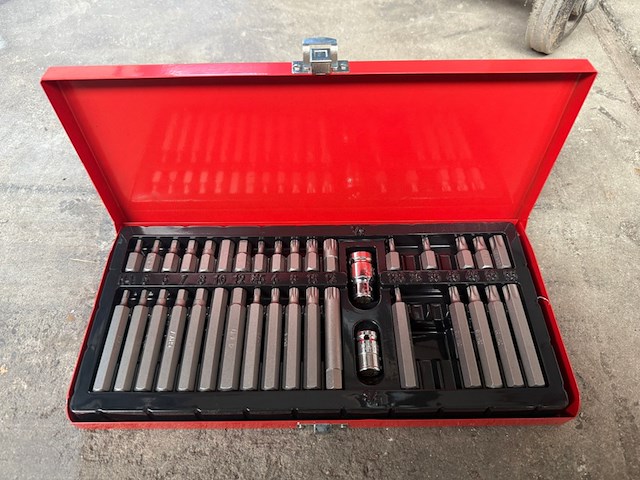 40-delige inbus torx en veeltand set, hbm - afbeelding 1 van  4