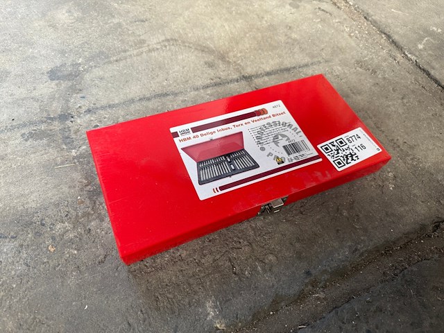 40-delige inbus torx en veeltand set, hbm - afbeelding 2 van  4