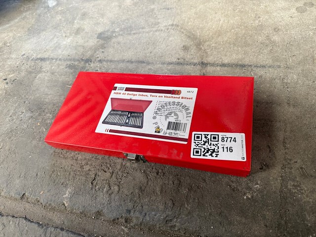 40-delige inbus torx en veeltand set, hbm - afbeelding 3 van  4