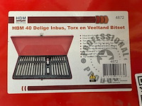 40-delige inbus torx en veeltand set, hbm - afbeelding 4 van  4