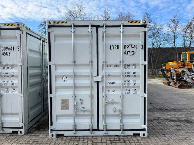 40 ft high cube hq opslagcontainer met 4 zijdeuren - afbeelding 7 van  16