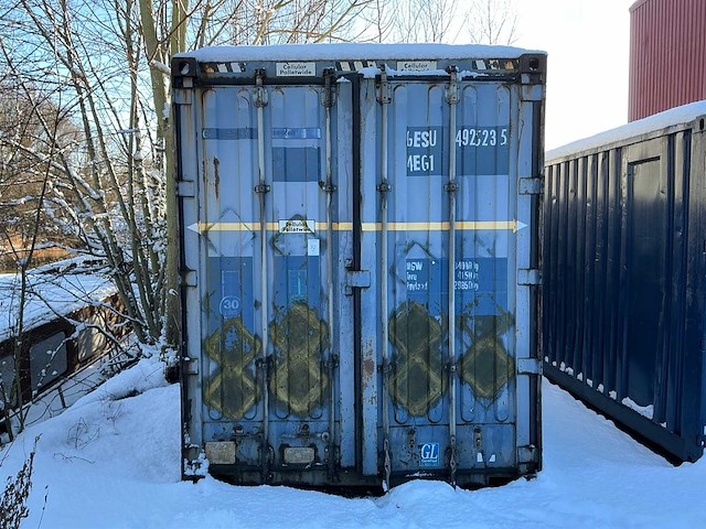 40 ft high cube opslagcontainer - afbeelding 9 van  16