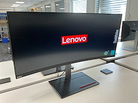 40” lenovo thinkvision p40w-20 40” wuhd curved
