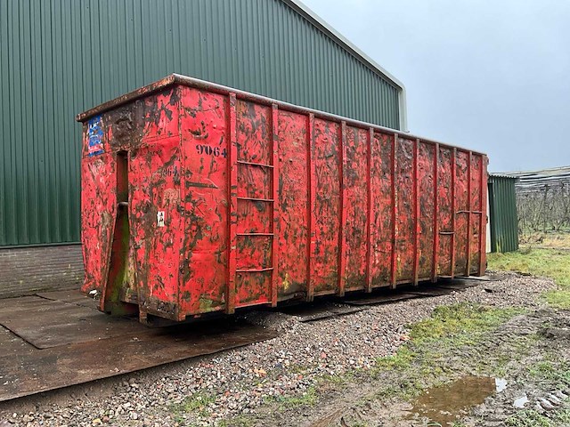 40 m3 afzet afvalcontainer (haak/kabel systeem) - afbeelding 1 van  14