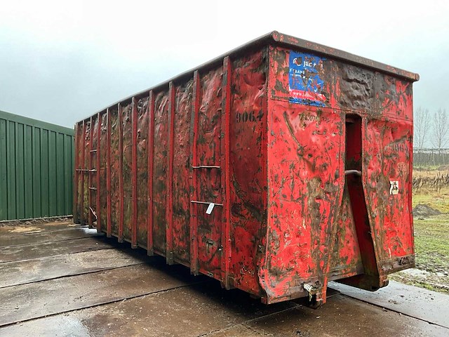 40 m3 afzet afvalcontainer (haak/kabel systeem) - afbeelding 7 van  14