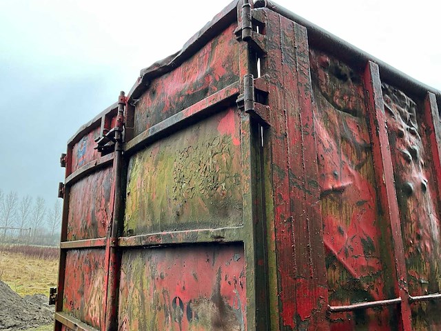 40 m3 afzet afvalcontainer (haak/kabel systeem) - afbeelding 9 van  14