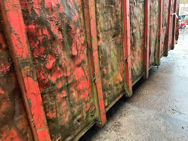 40 m3 afzet afvalcontainer (haak/kabel systeem) - afbeelding 13 van  14