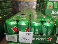 40 sixpacks heineken bier 0,33cl. tht 4-2026. bod inclusief statiegeldwaarde van 36 euro. - afbeelding 2 van  2