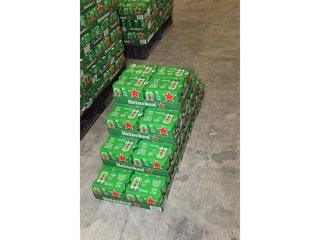 40 sixpacks heineken bier 0,33cl. tht 4-2026. bod inclusief statiegeldwaarde van 36 euro. - afbeelding 2 van  2