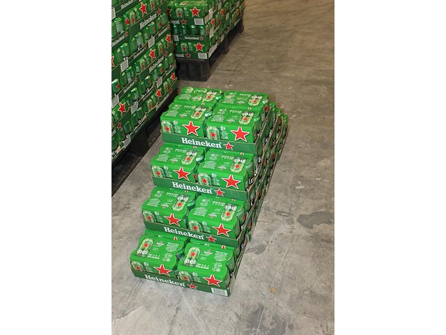 40 sixpacks heineken bier 0,33cl. tht 4-2026. bod inclusief statiegeldwaarde van 36 euro. - afbeelding 2 van  2