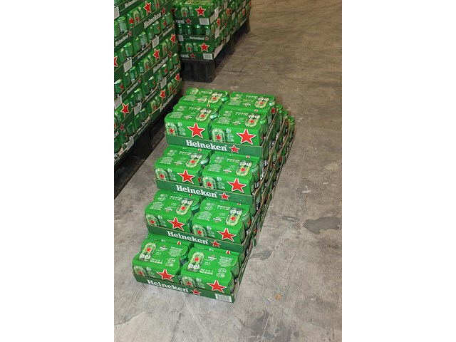 40 sixpacks heineken bier 0,33cl. tht 4-2026. bod inclusief statiegeldwaarde van 36 euro. - afbeelding 2 van  2