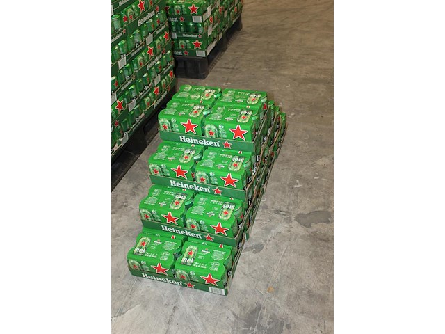 40 sixpacks heineken bier 0,33cl. tht 4-2026. bod inclusief statiegeldwaarde van 36 euro. - afbeelding 2 van  2