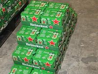 40 sixpacks heineken bier 0,33cl. tht 4-2026. bod inclusief statiegeldwaarde van 36 euro. - afbeelding 2 van  2