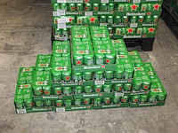 40 sixpacks heineken bier 0,33cl. tht 4-2026. bod inclusief statiegeldwaarde van 36 euro. - afbeelding 1 van  2