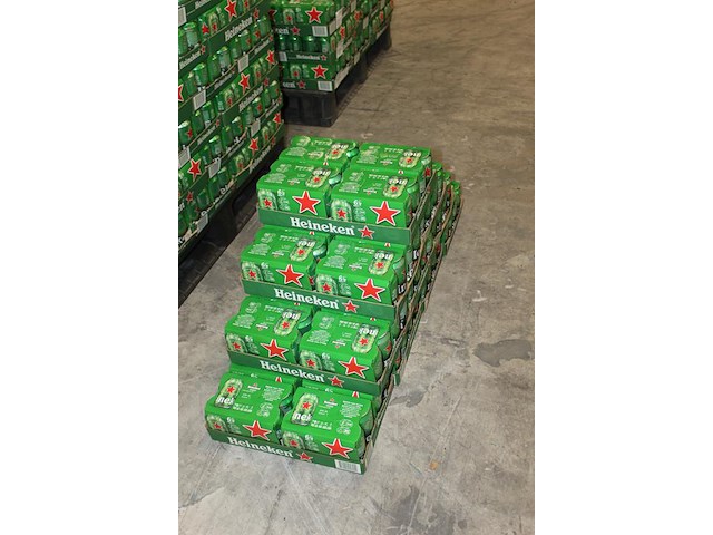 40 sixpacks heineken bier 0,33cl. tht 4-2026. bod inclusief statiegeldwaarde van 36 euro. - afbeelding 2 van  2