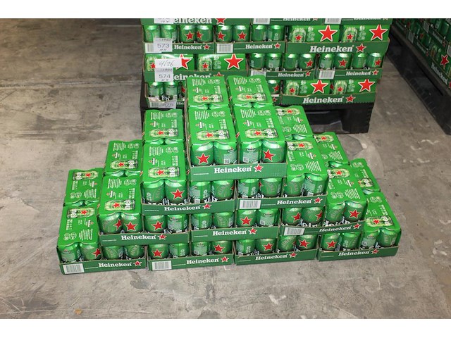 40 sixpacks heineken bier 0,33cl. tht 4-2026. bod inclusief statiegeldwaarde van 36 euro. - afbeelding 1 van  2