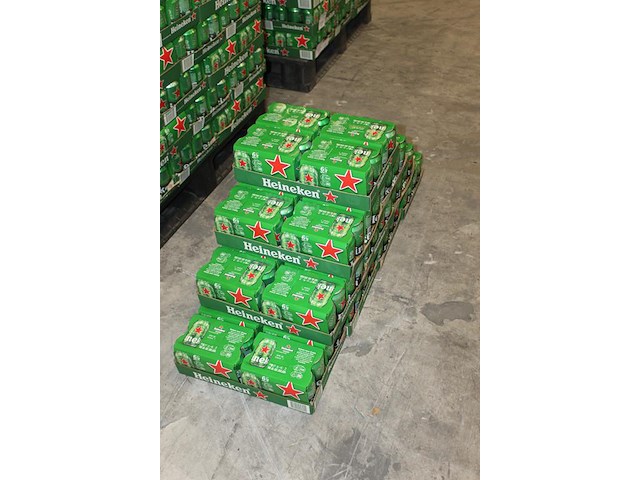 40 sixpacks heineken bier 0,33cl. tht 4-2026. bod inclusief statiegeldwaarde van 36 euro. - afbeelding 2 van  2