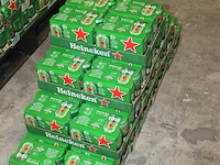 40 sixpacks heineken bier 0,33cl. tht 4-2026. bod inclusief statiegeldwaarde van 36 euro. - afbeelding 2 van  2