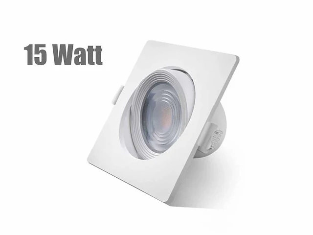 40 x intec ultralage inbouwspots 15 watt - afbeelding 1 van  7
