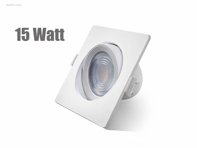 40 x intec ultralage led inbouwspots 15 watt,... - afbeelding 1 van  6