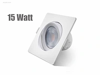 40 x intec ultralage led inbouwspots 15 watt,...