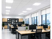 40 x led paneel 45w – 6400k koud wit - 595x595mm – ip20 – galaksi