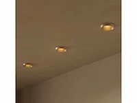 40 x lotus design inbouwspots goud