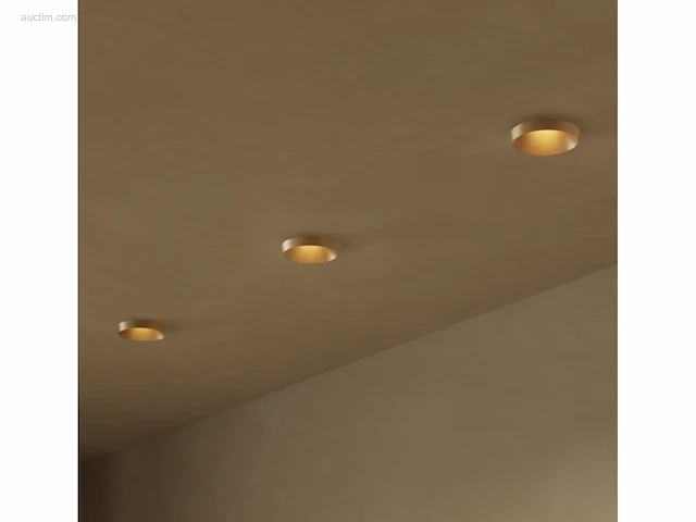 40 x lotus design inbouwspots goud - afbeelding 1 van  5
