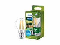 40 x philips filament led, 8 watt, e27, dimbaar, dim to warm - afbeelding 3 van  10