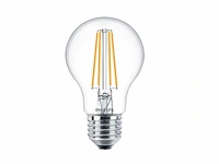 40 x philips filament led, 8 watt, e27, dimbaar, dim to warm - afbeelding 2 van  5
