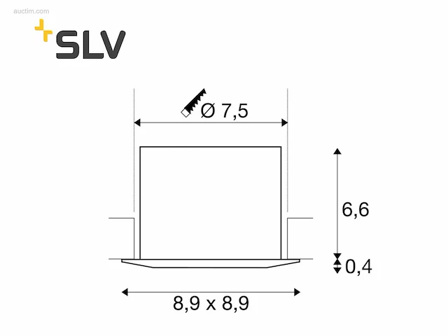 40 x slv easy install master inbouwspots, wit - afbeelding 5 van  6
