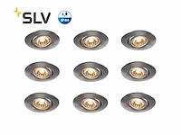40 x slv ultralage led inbouw spots alu - afbeelding 7 van  7