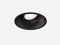 40 x solo deep kantelbaar zwart gu10