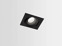 40 x solo neo square gu10 zwart