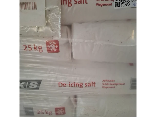 40 zak a 25 kilo strooizout k+s - afbeelding 2 van  3
