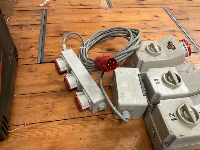 400 v wandcontactdoos (3x) - afbeelding 2 van  4