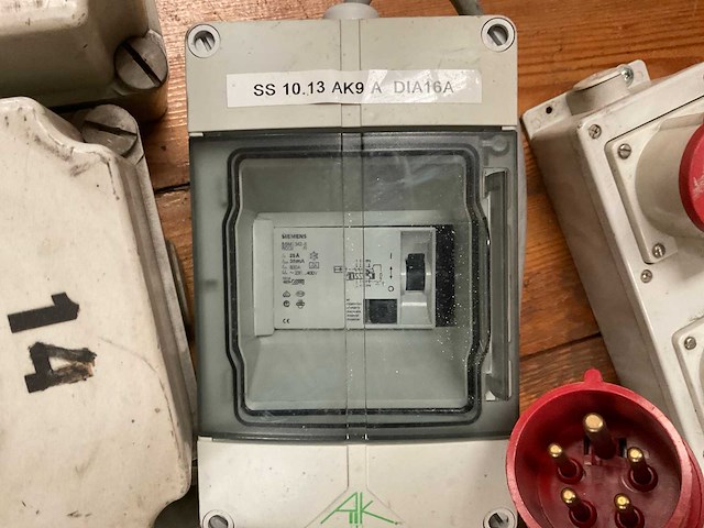 400 v wandcontactdoos (3x) - afbeelding 4 van  4